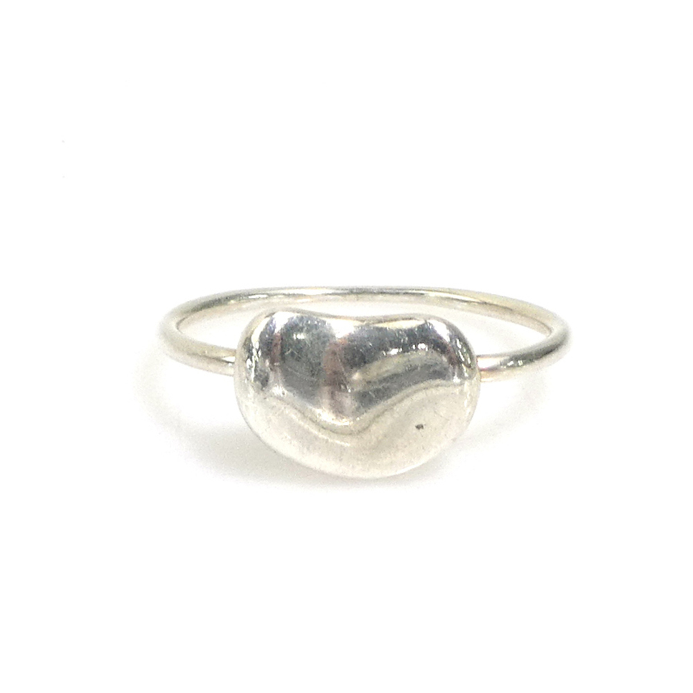 TIFFANY & CO. Silver Bean Ring